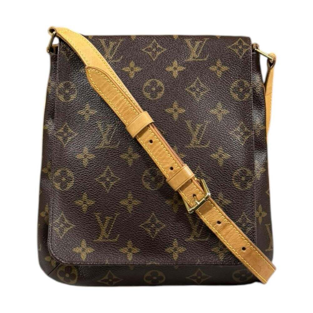 LOUIS VUITTON Brown Monogram Canvas Shoulder Bag - Picture 1 of 10
